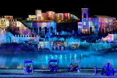 Escena-de-El-Sueno-de-Toledo-el-espectaculo-nocturno-de-Puy-du-Fou-Espana-en-Toledo